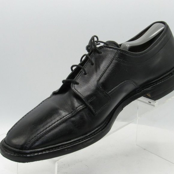 Allen Edmonds Size 10 D Black Oxfords C3A B45